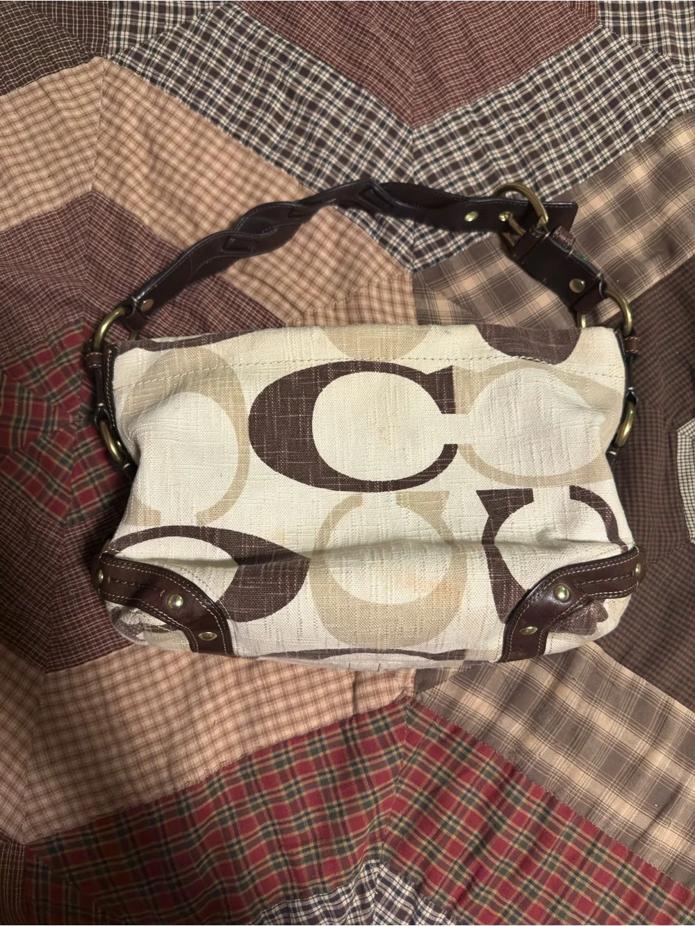 vintage coach carly bag